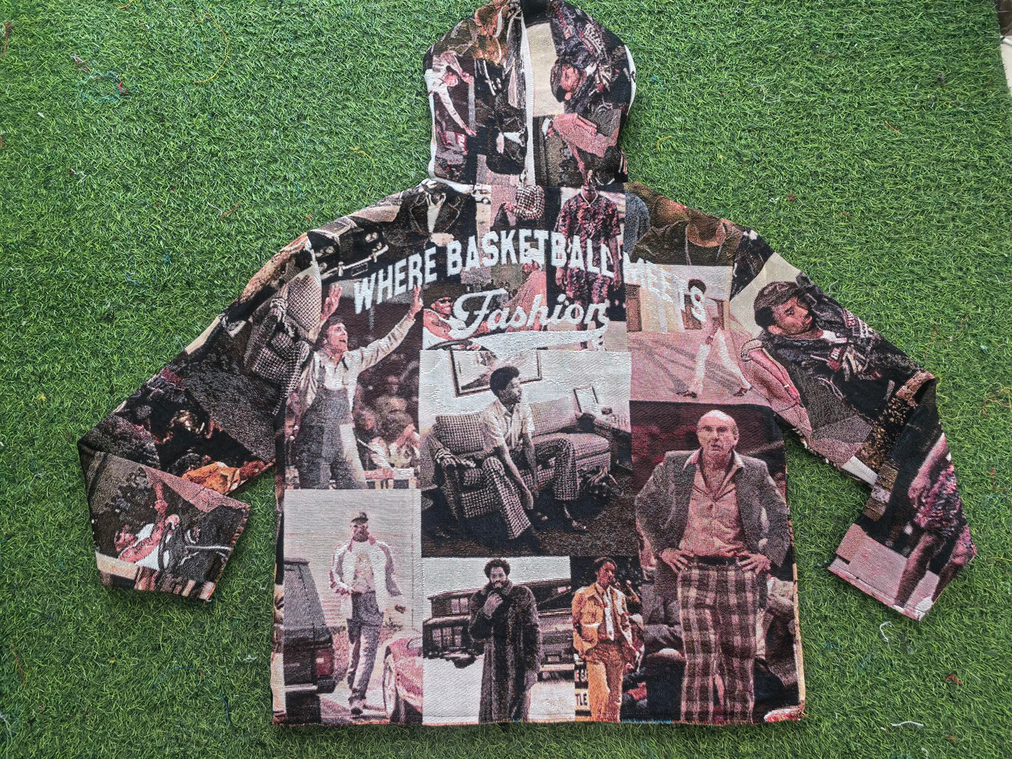“Where Basketball Meets Fashion” Tapestry Jackets