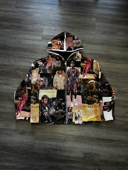 “Where Basketball Meets Fashion” Tapestry Jackets